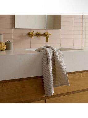 Terry Dot Hand Towel Parchment - Parachute for Target